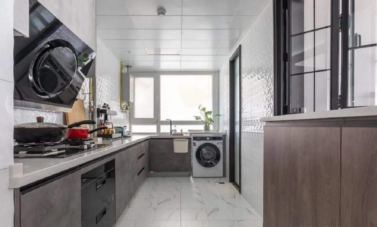 蘇州三千邑廚房裝修 蘇州93㎡廚房裝修