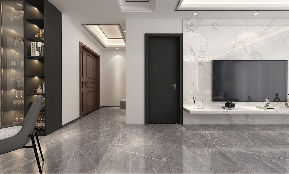 蘇州公館客廳裝修 蘇州140平米客廳裝修