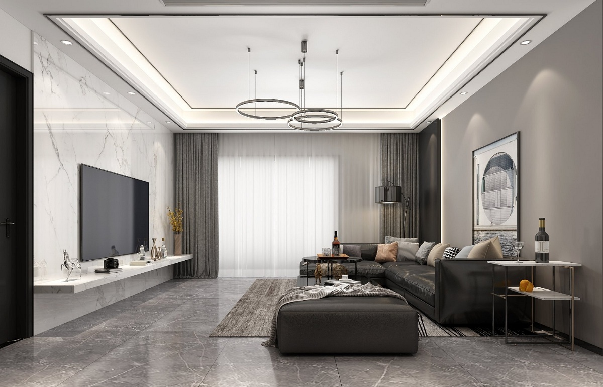 蘇州公館客廳裝修設(shè)計 蘇州140平米客廳裝修設(shè)計