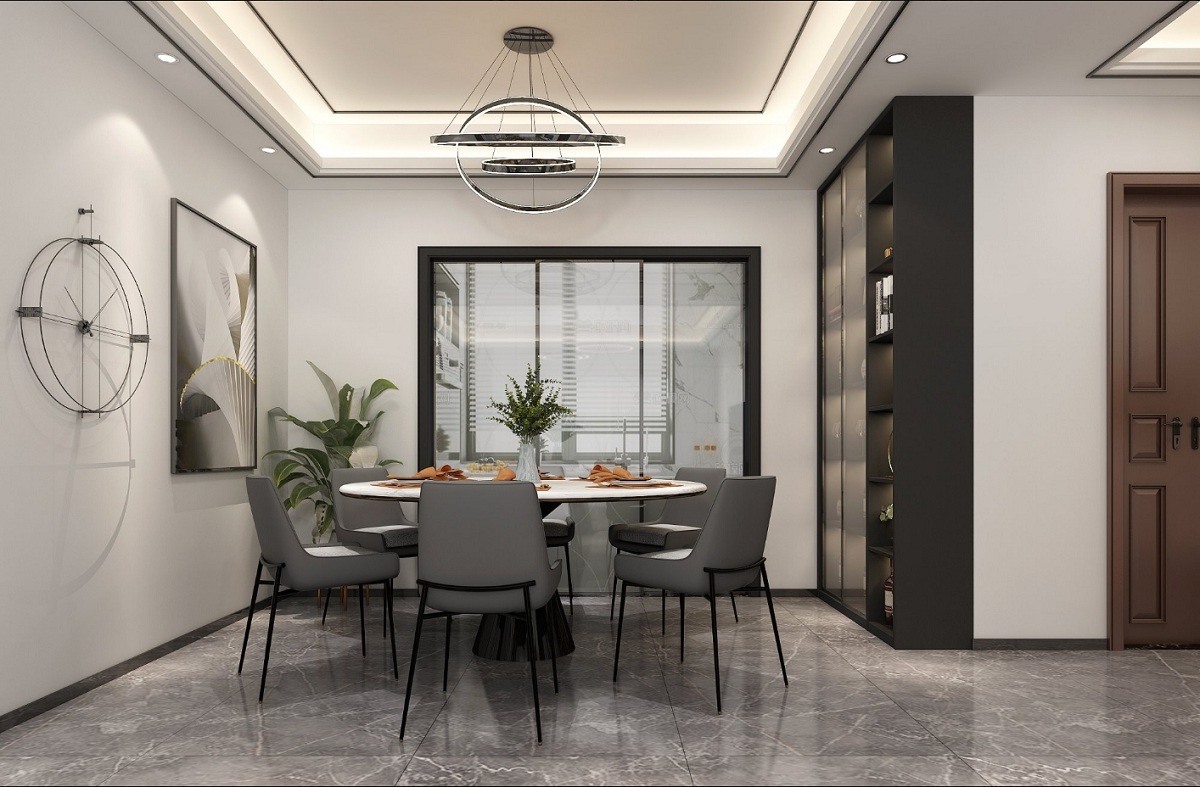 蘇州公館餐廳裝修設(shè)計 蘇州140平米餐廳裝修設(shè)計