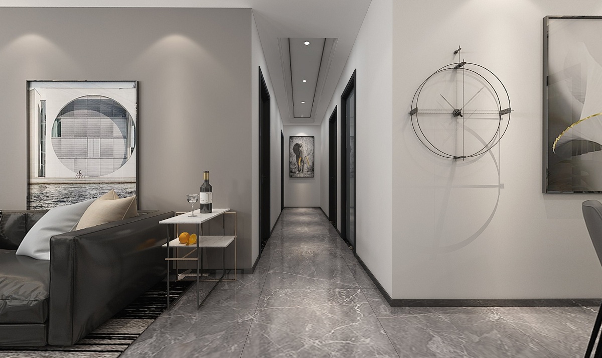 蘇州公館玄關(guān)裝修 蘇州140平米玄關(guān)裝修