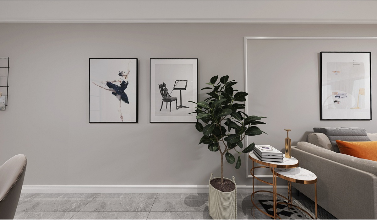 蘇州公館1790客廳裝修設計 蘇州135平米客廳裝修設計