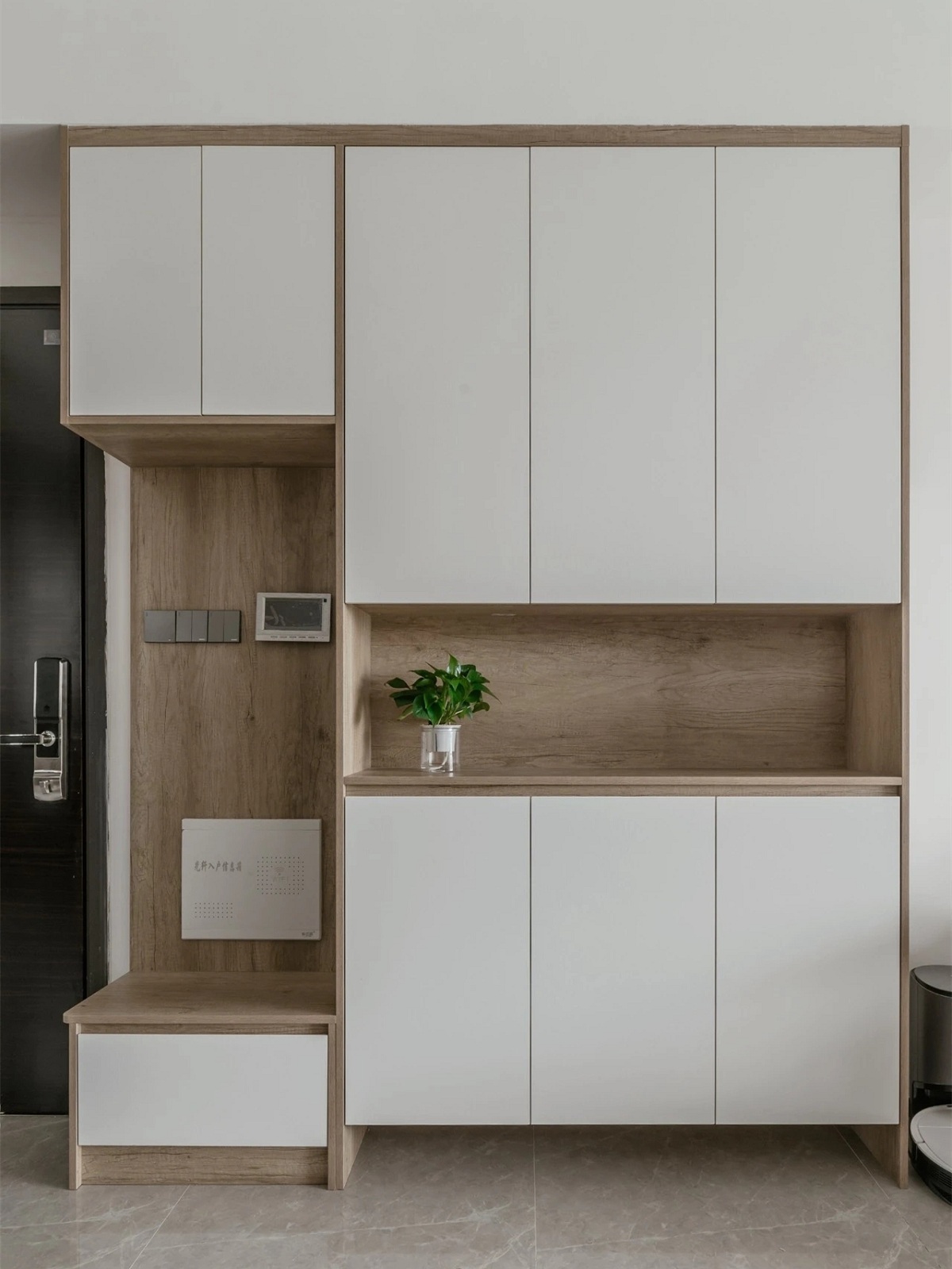 蘇州景瑞東環之歌玄關裝修 蘇州85平米玄關裝修