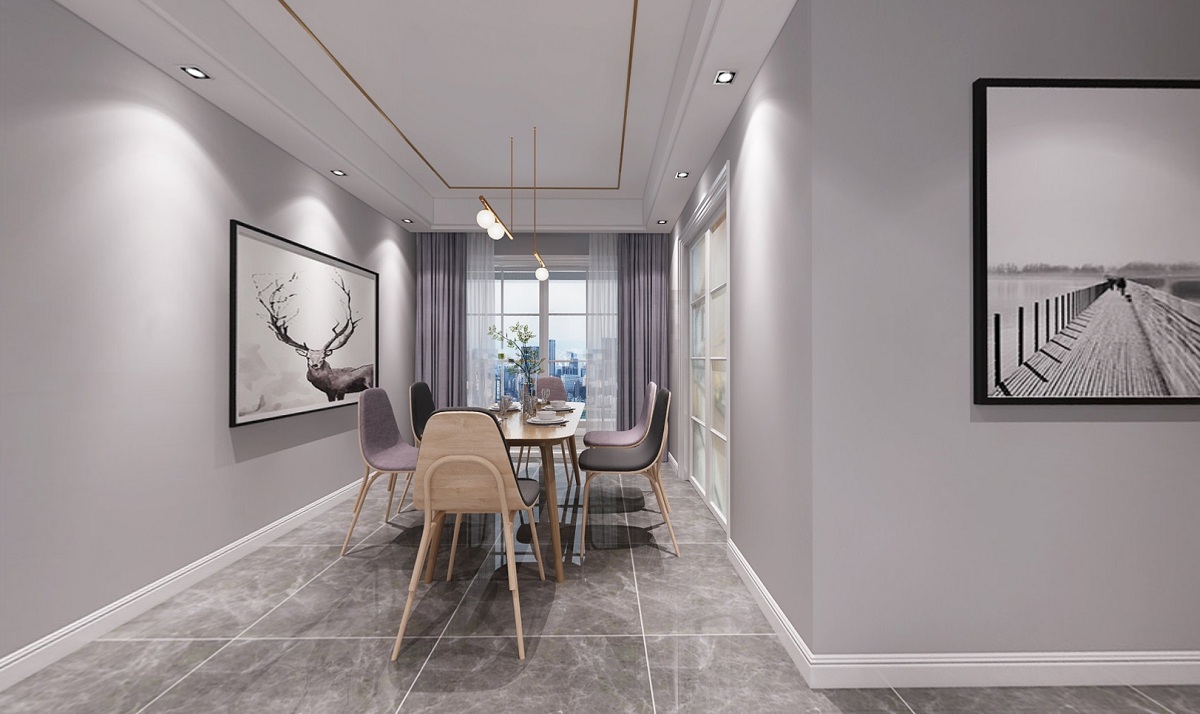 蘇州恒基水漾花城餐廳裝修 蘇州120平米餐廳裝修