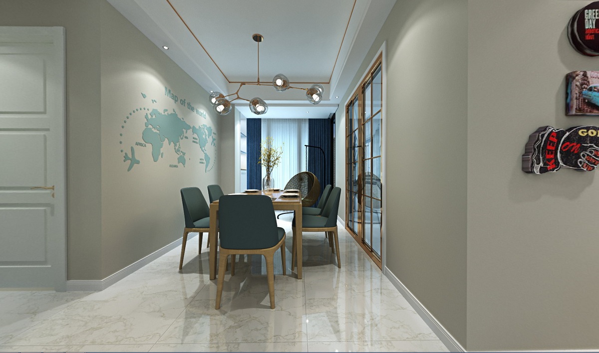 蘇州萬(wàn)科碧桂園餐廳裝修 蘇州102平米餐廳裝修