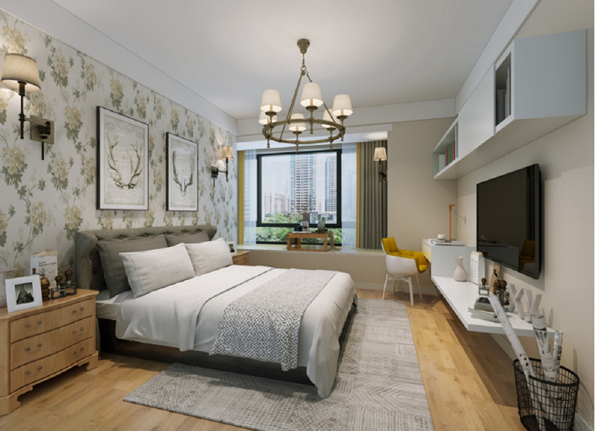 蘇州北極星尚雅苑次臥裝修 蘇州114平米次臥裝修